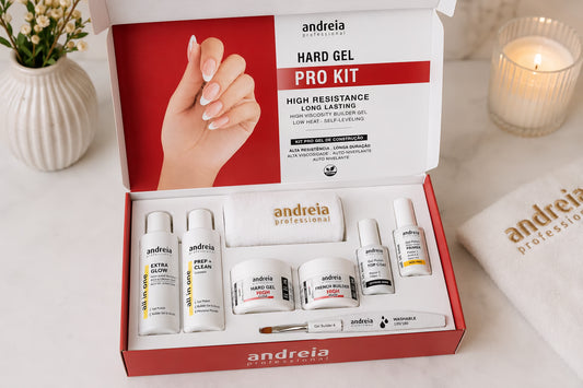 Kit Manicure Hard Gel Pro Andreia Professional Boat