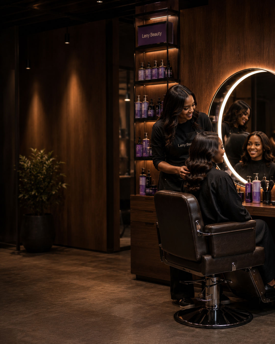 Leny Beauty - Banniere coiffeuse