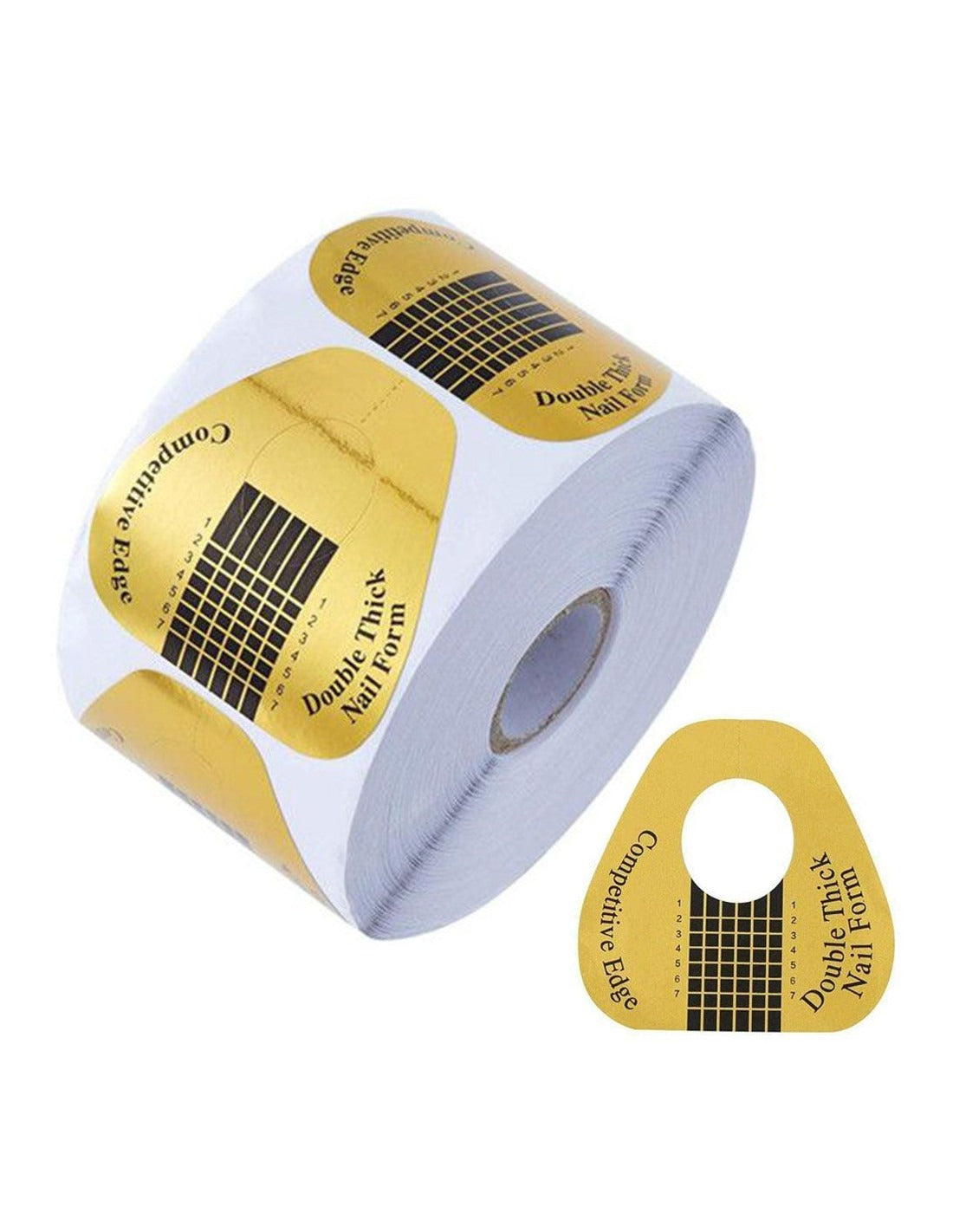 Moldes Para Unhas 500unid Com Abas Para Maior Estabilidade