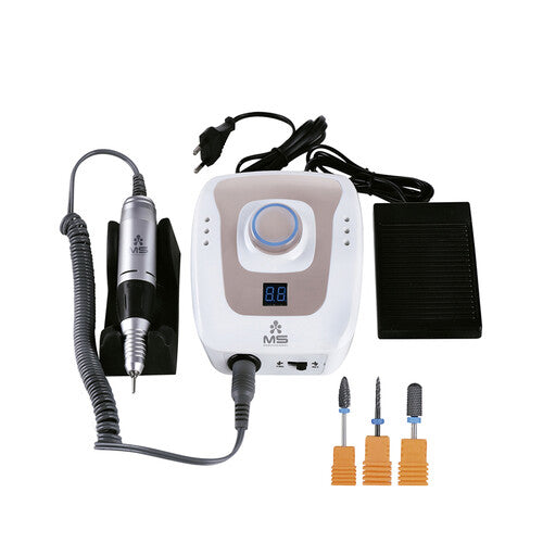 MS Professional Set Manicure Digital com 3 Brocas de Cerâmica