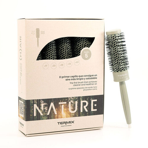 Termix Nature Pack 5 Escovas De Cabelo