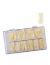 Tips Naturais Retangulares 500unid Para Construcao Em Gel
